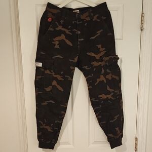 Camouflage Cargo Joggers